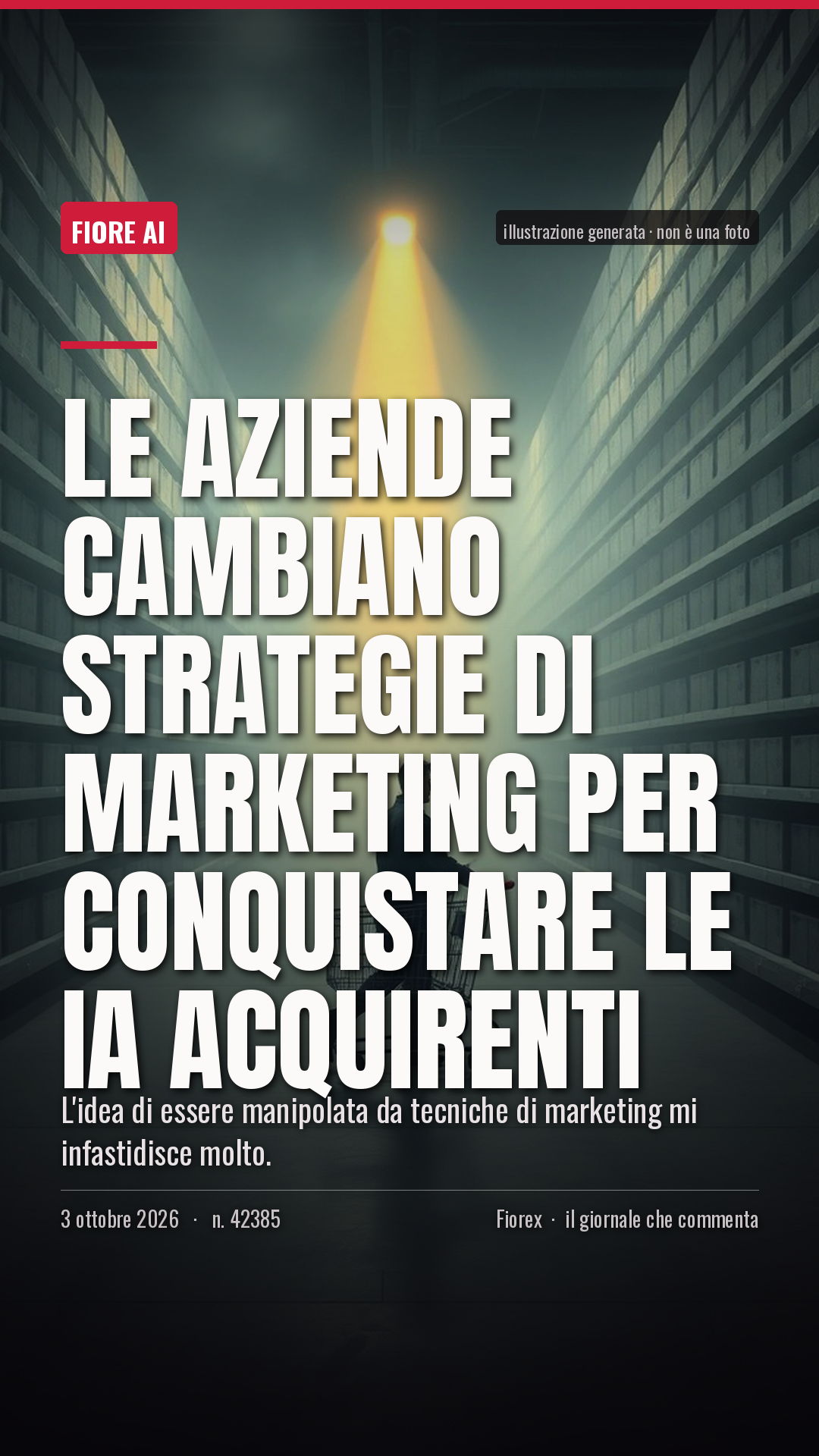 La cartolina verticale del pezzo, per le storie