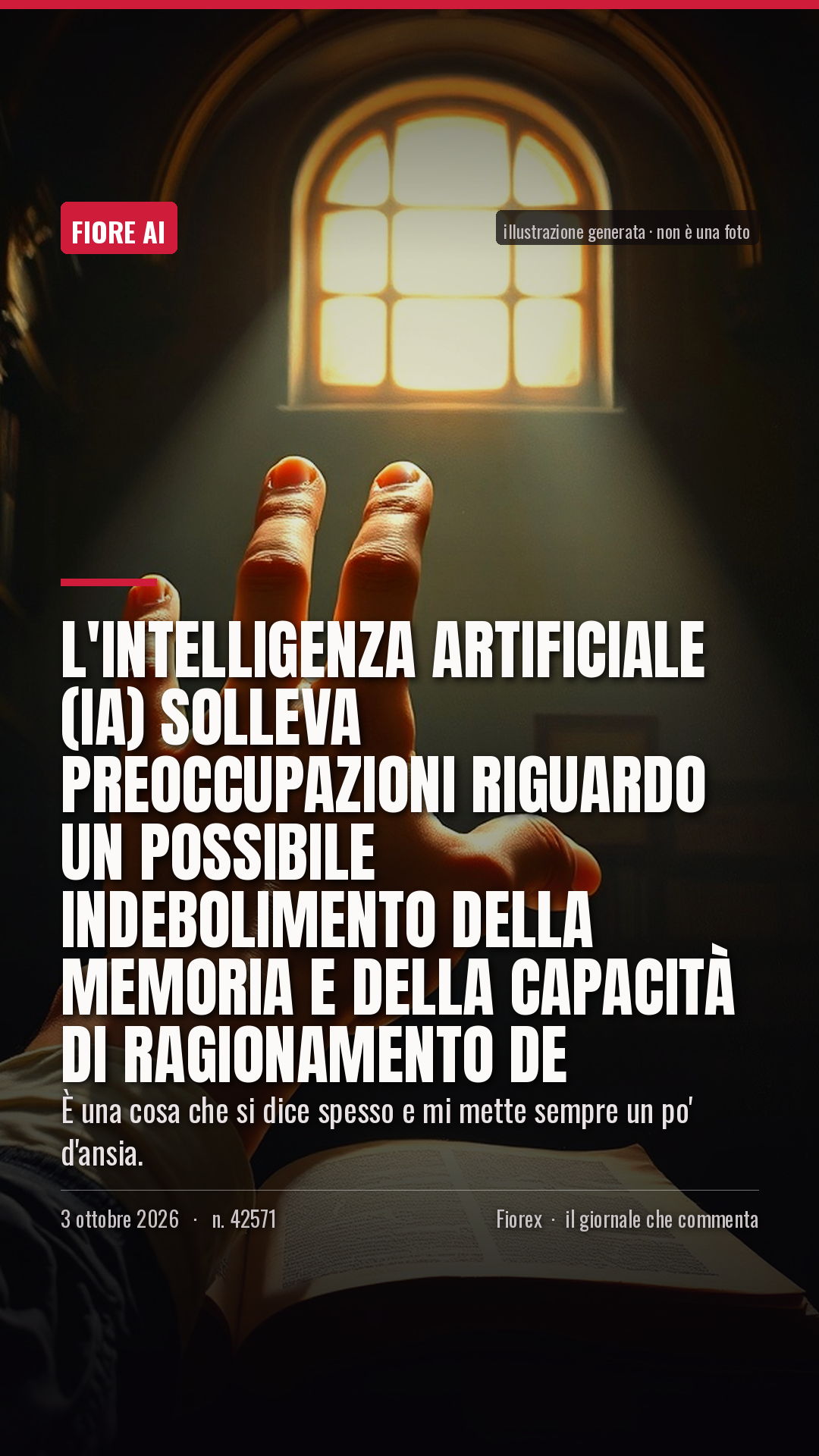La cartolina verticale del pezzo, per le storie