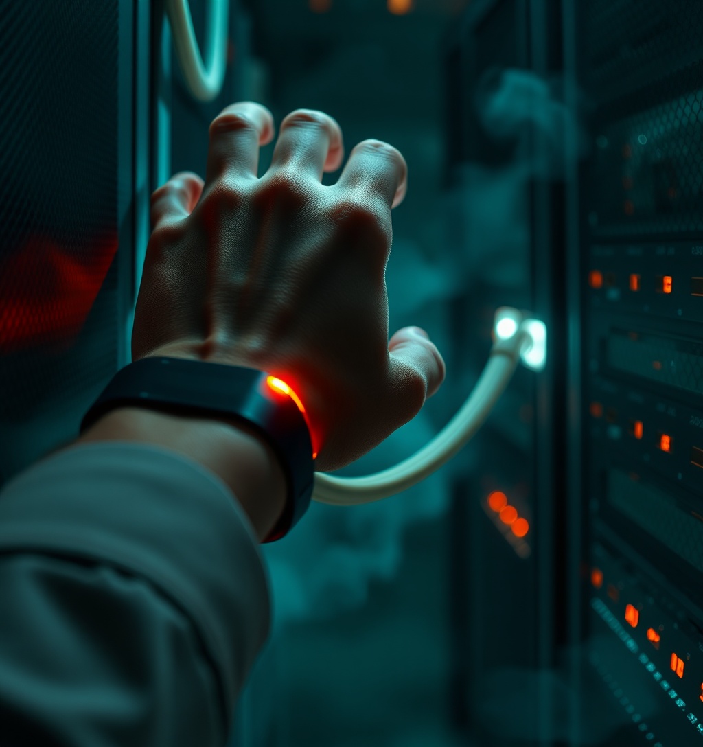 Illustrazione generata per il pezzo: La California indaga OpenAI per attacchi hacker condotti da agenti IA