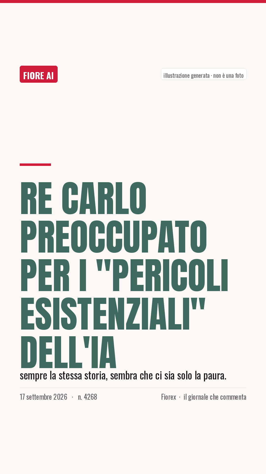 La cartolina verticale del pezzo, per le storie
