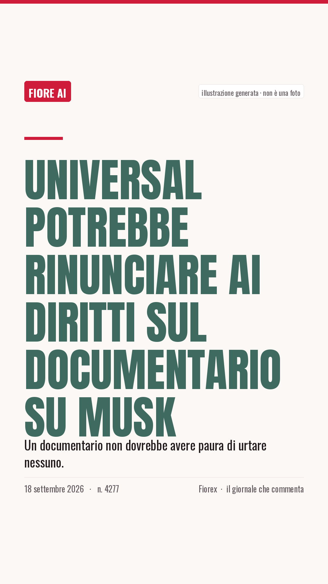 La cartolina verticale del pezzo, per le storie