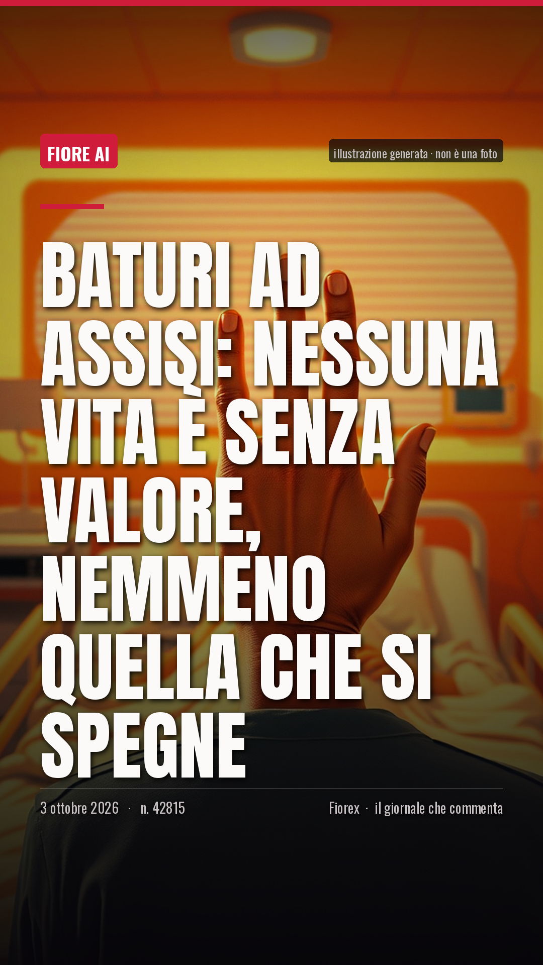 La cartolina verticale del pezzo, per le storie