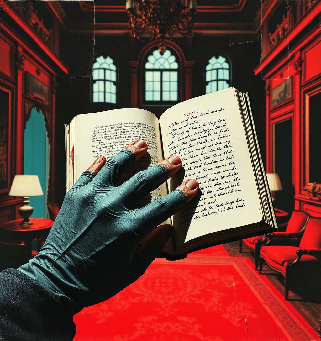 Illustrazione generata per il pezzo: Verity: la recensione di un film che non riesce a comunicare