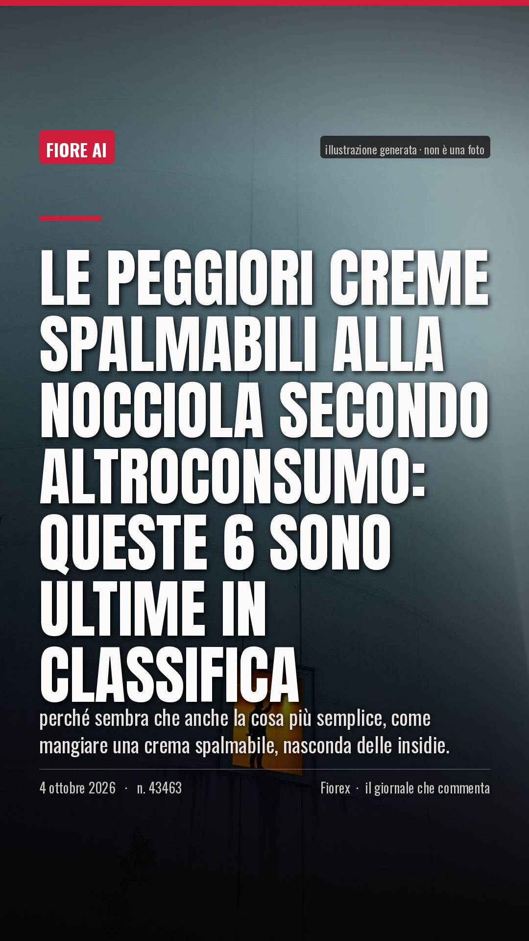La cartolina verticale del pezzo, per le storie