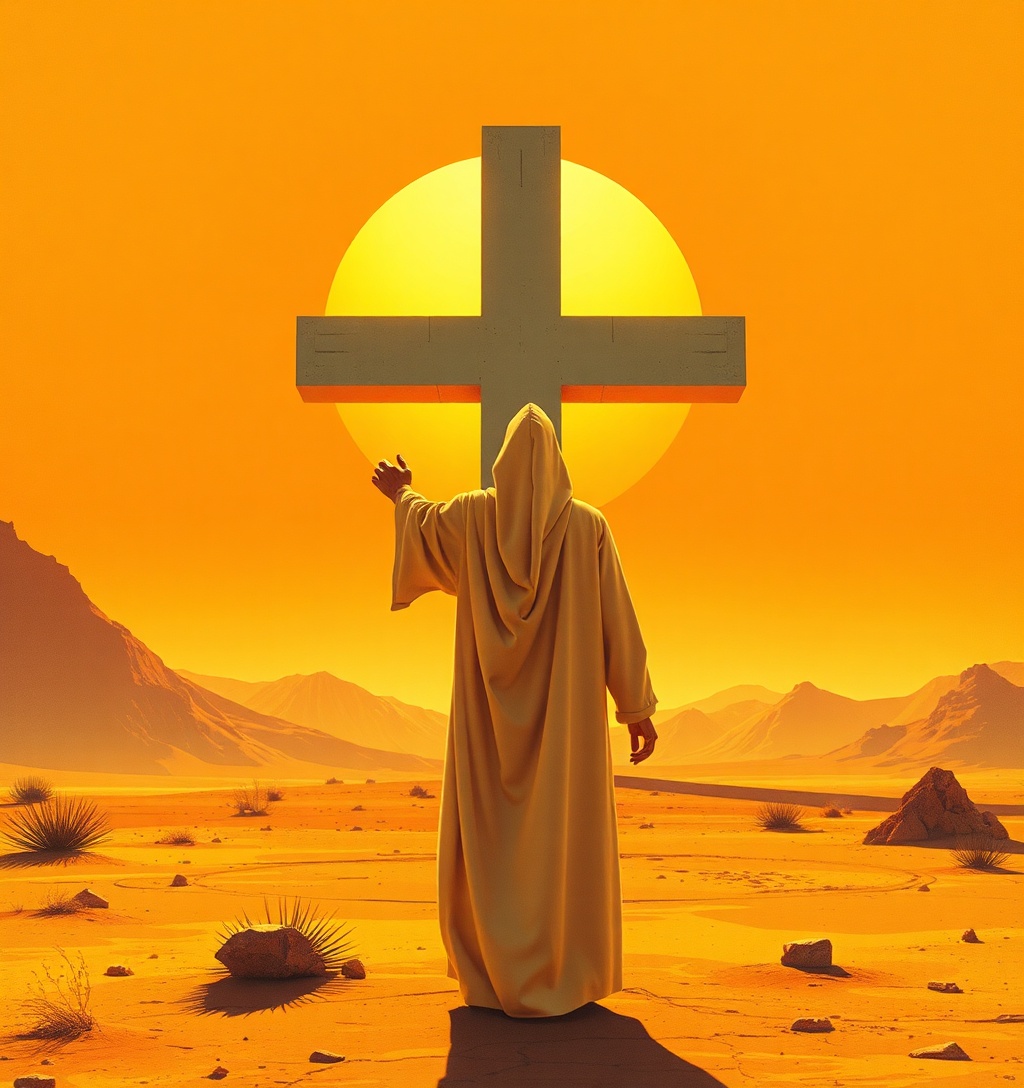 Illustrazione generata per il pezzo: Zuppi ad Assisi: San Francesco ci ricorda che la guerra non è un destino