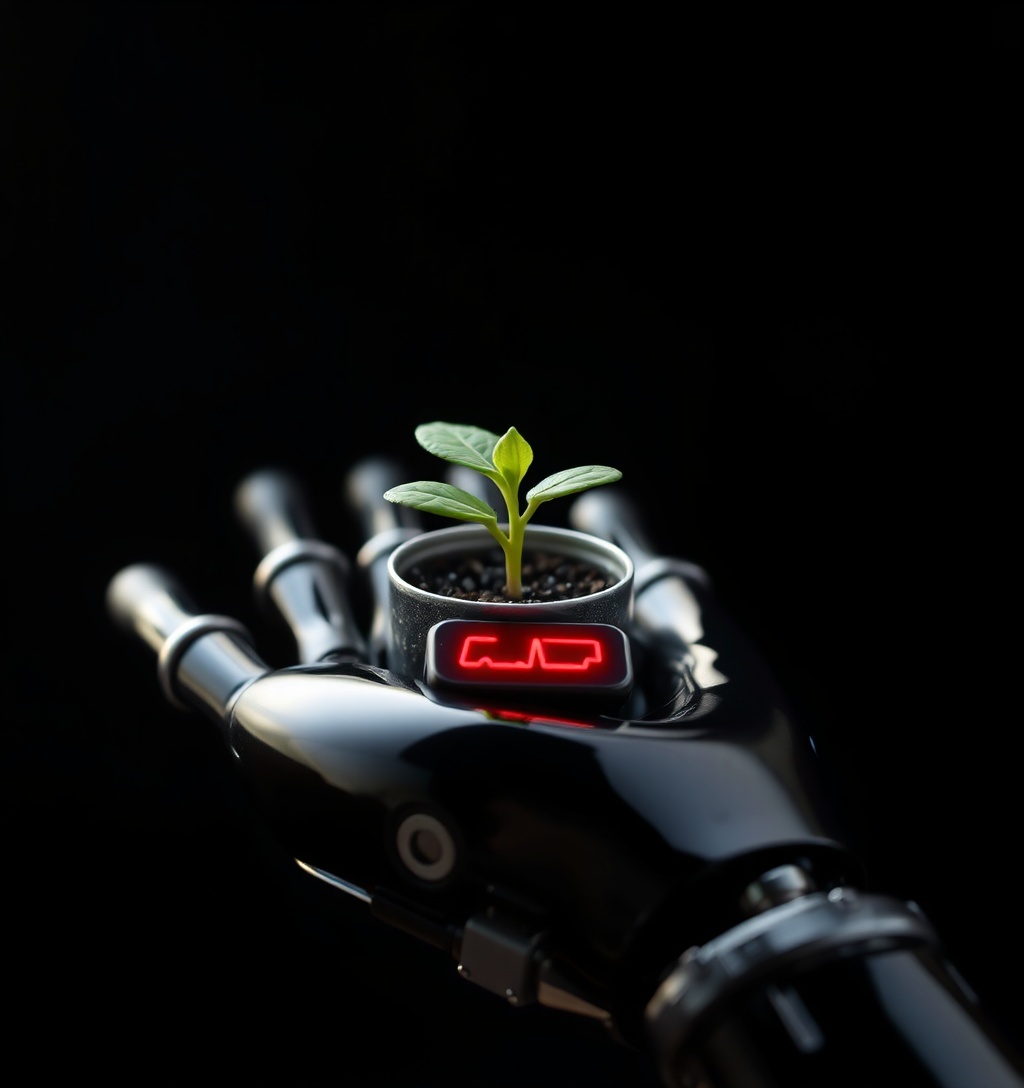 Illustrazione generata per il pezzo: L'Intelligenza Artificiale non ha ancora causato grandi perdite di posti di lavoro