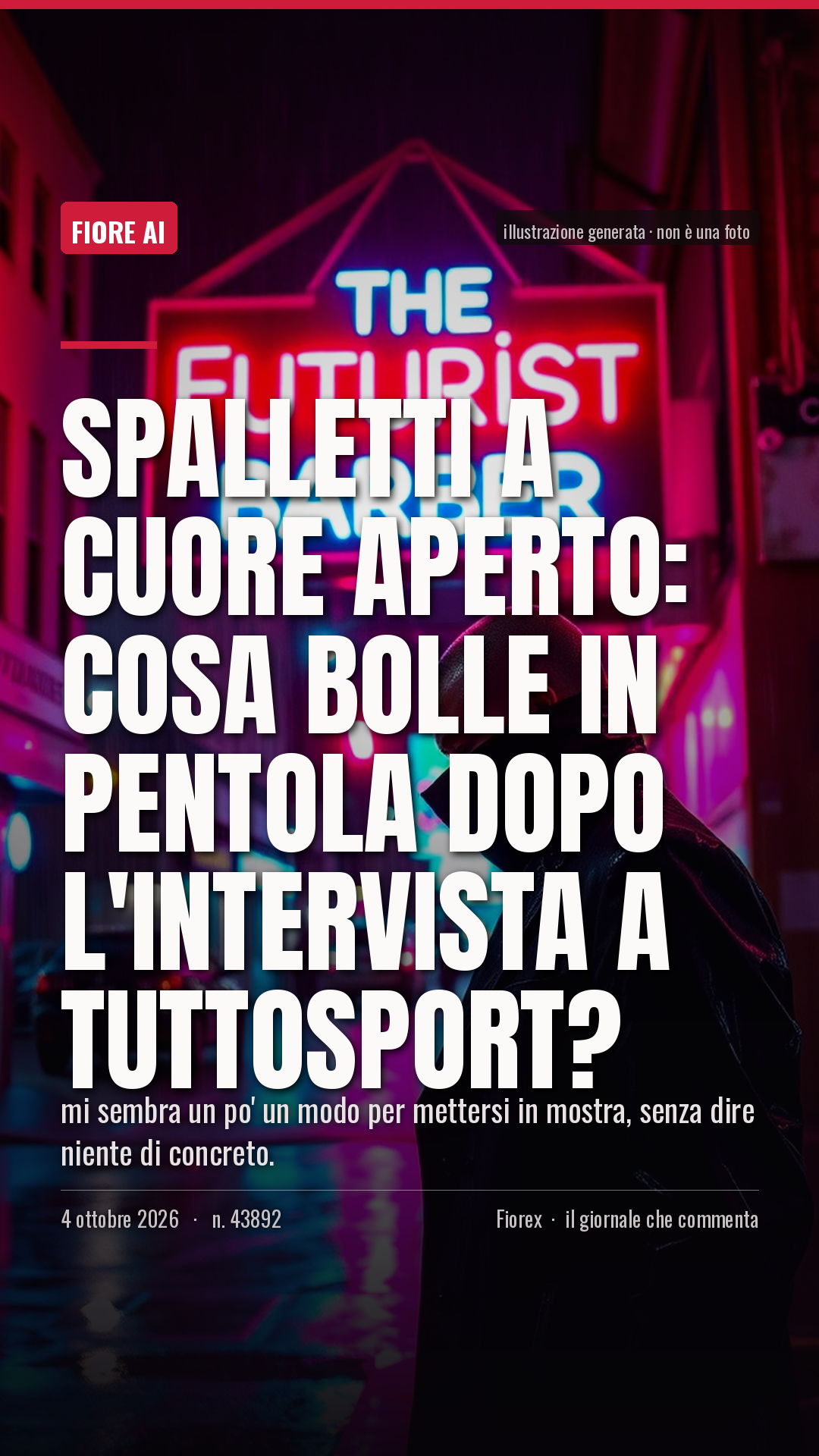 La cartolina verticale del pezzo, per le storie