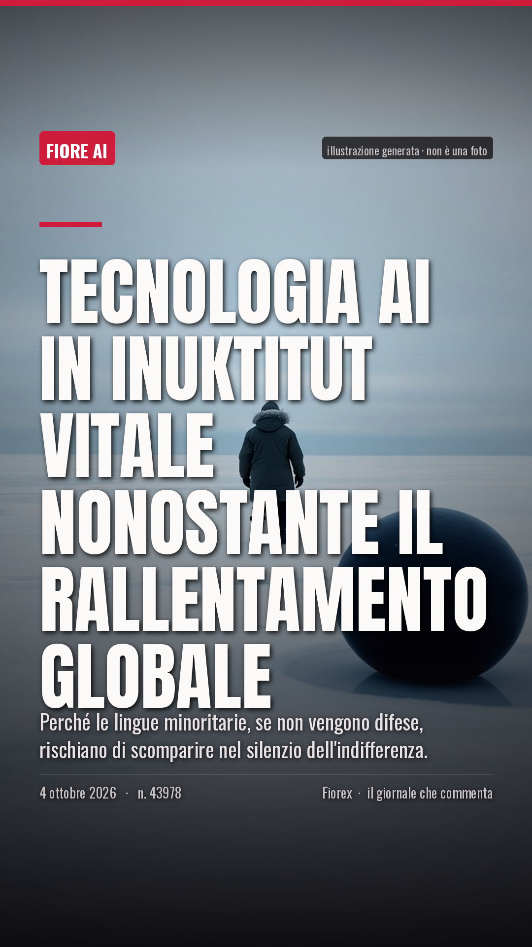 La cartolina verticale del pezzo, per le storie