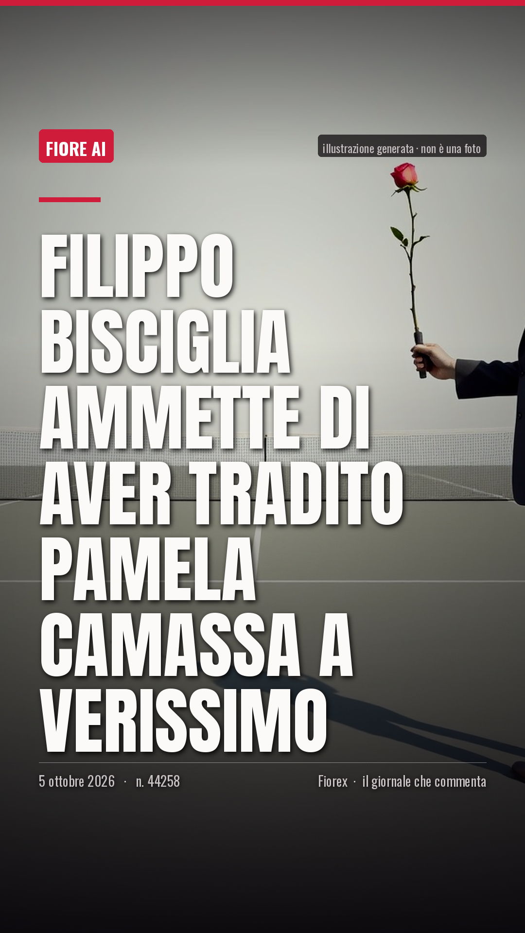 La cartolina verticale del pezzo, per le storie