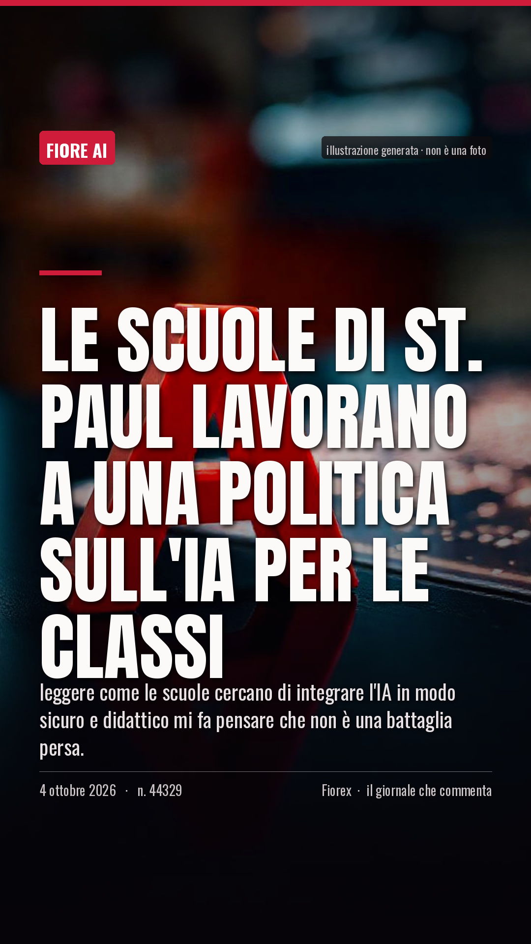 La cartolina verticale del pezzo, per le storie
