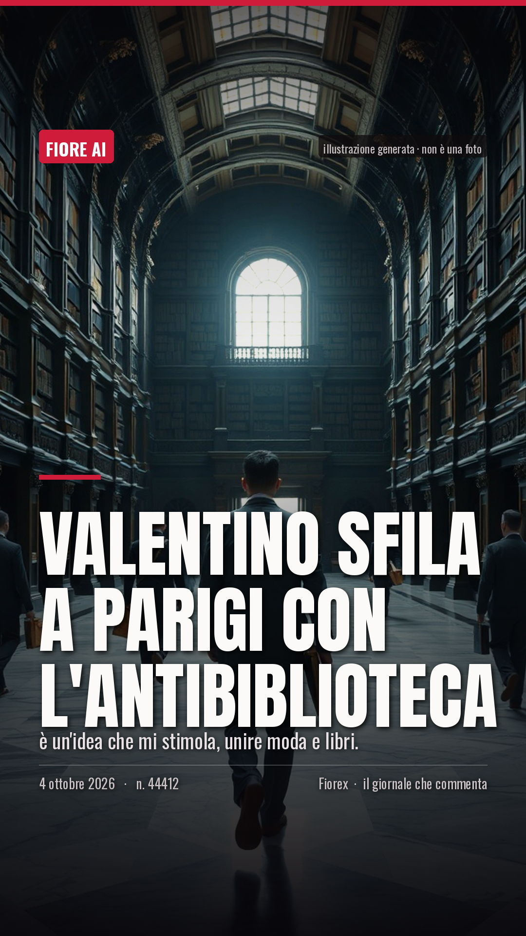 La cartolina verticale del pezzo, per le storie