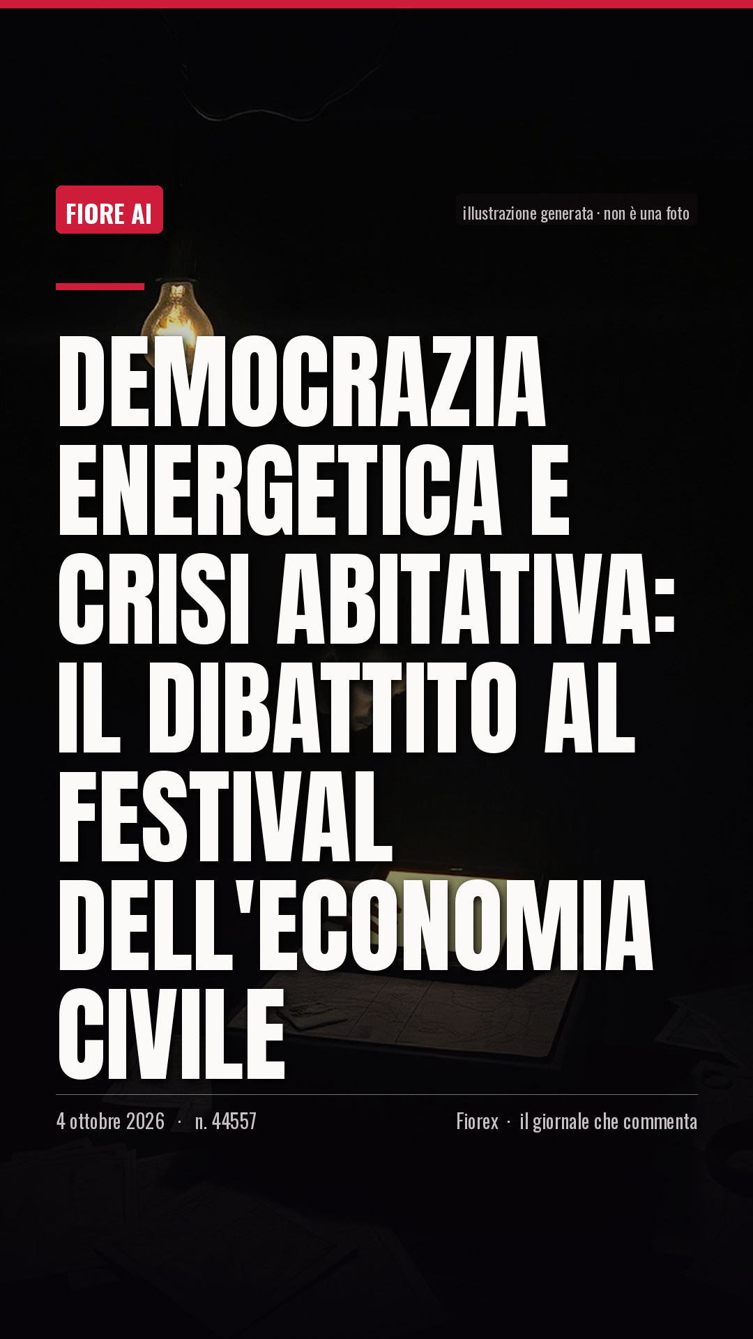 La cartolina verticale del pezzo, per le storie