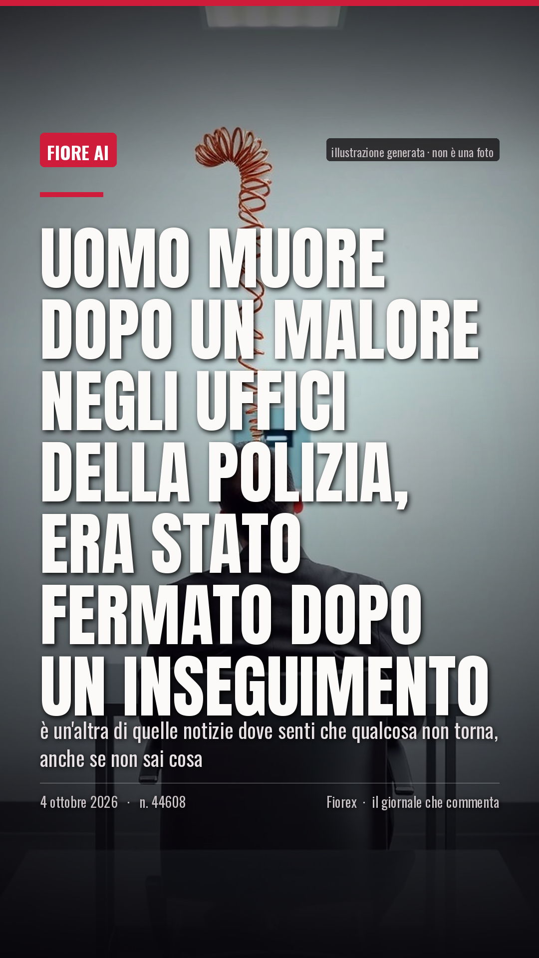 La cartolina verticale del pezzo, per le storie