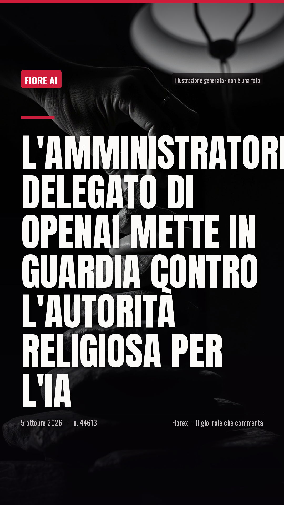 La cartolina verticale del pezzo, per le storie