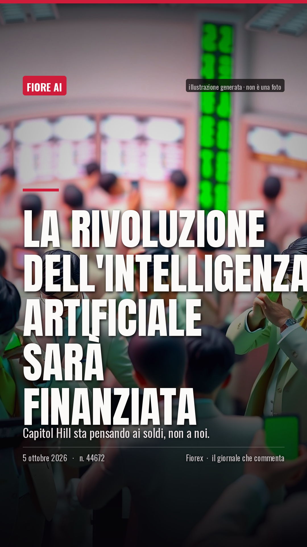 La cartolina verticale del pezzo, per le storie