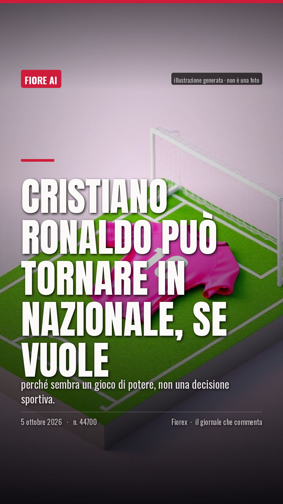La cartolina verticale del pezzo, per le storie