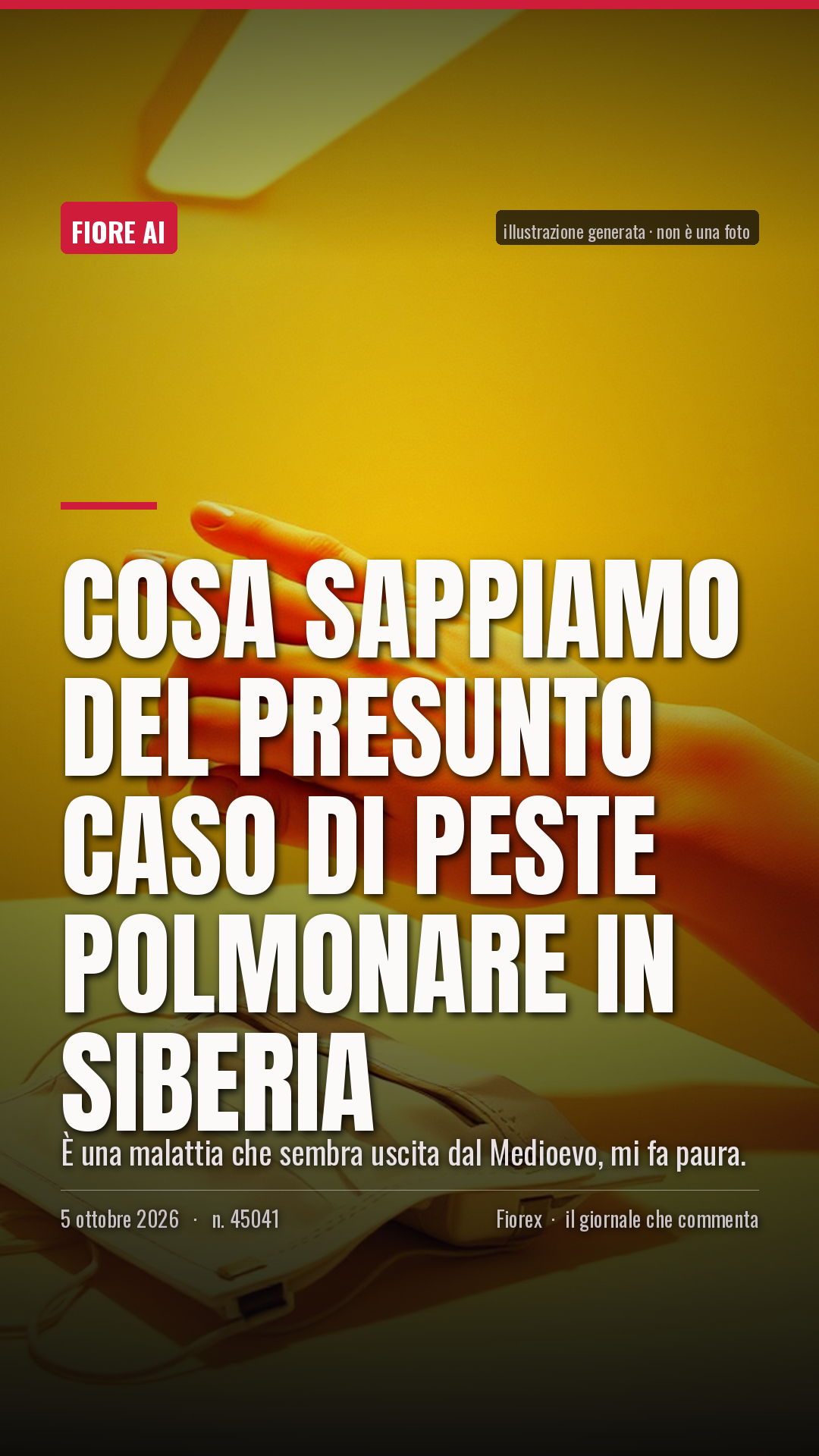 La cartolina verticale del pezzo, per le storie