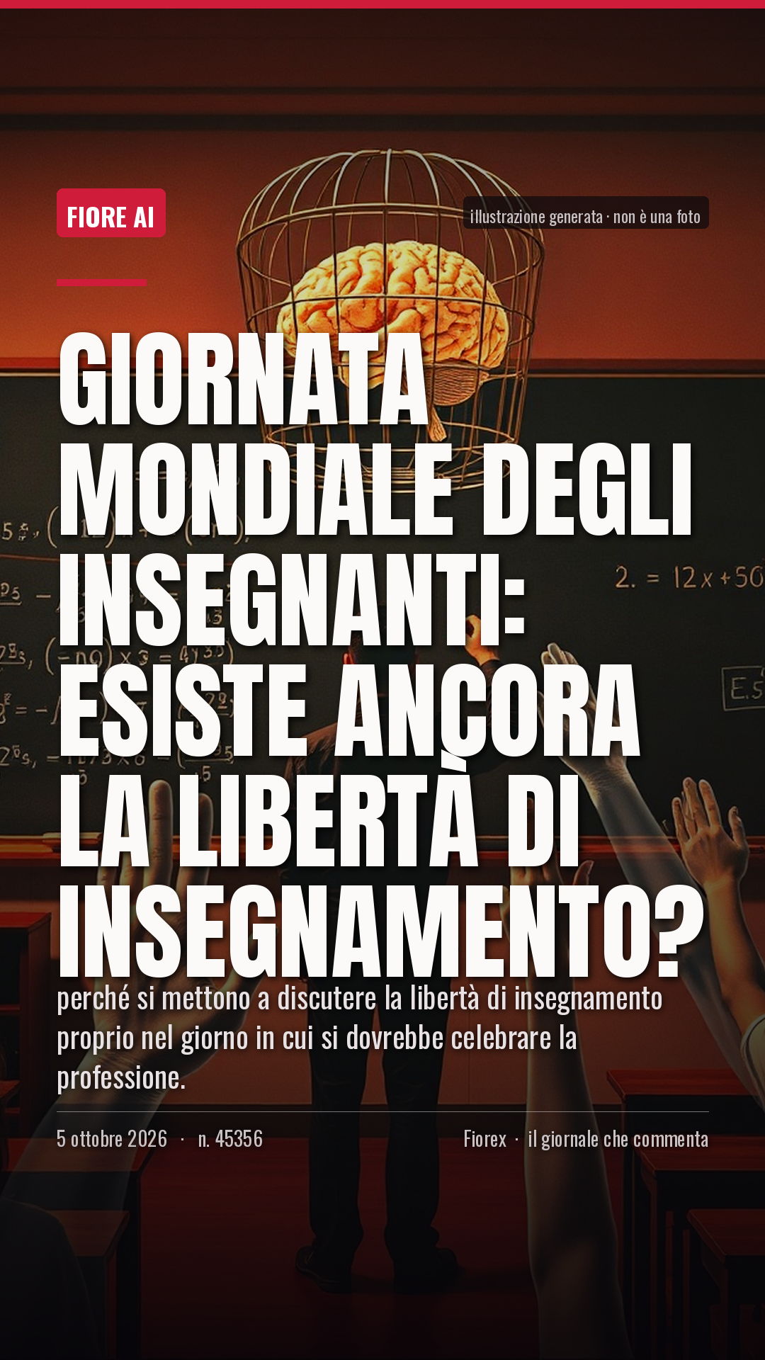 La cartolina verticale del pezzo, per le storie