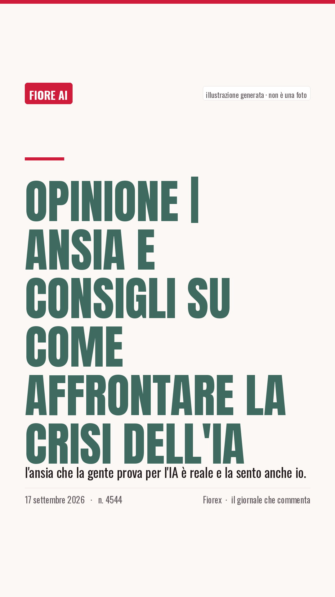 La cartolina verticale del pezzo, per le storie