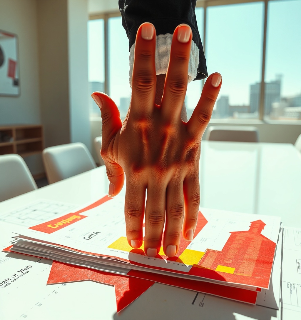 Illustrazione generata per il pezzo: Confedilizia e i Lavori in Condominio: Cosa Bolle in Pentola?