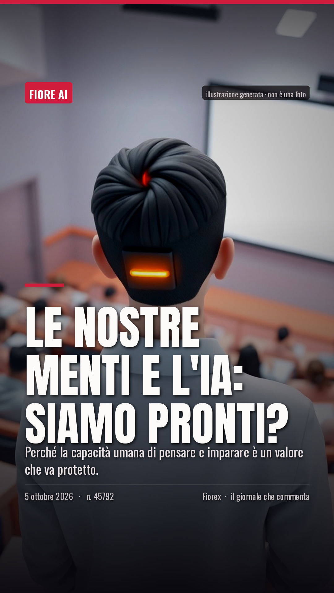 La cartolina verticale del pezzo, per le storie