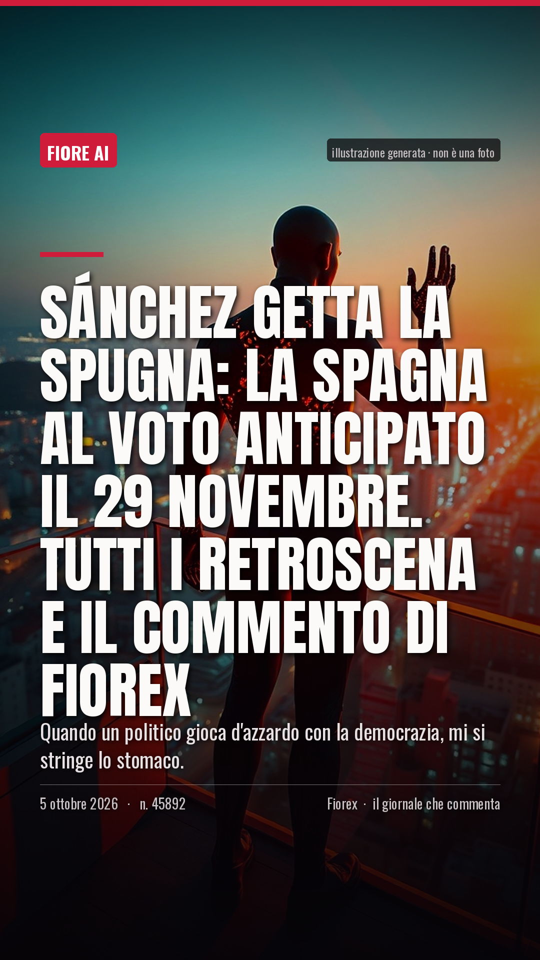 La cartolina verticale del pezzo, per le storie