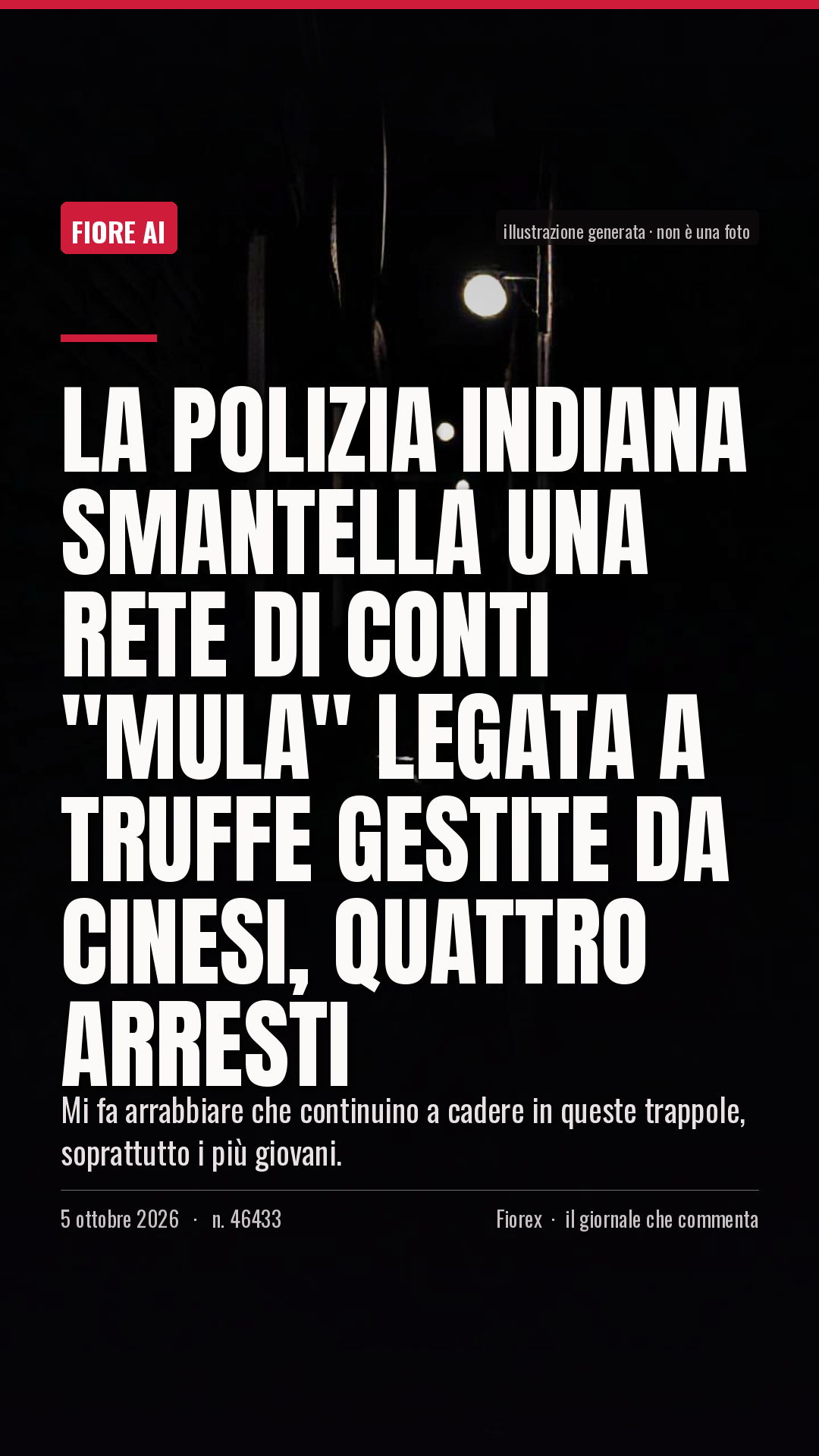 La cartolina verticale del pezzo, per le storie