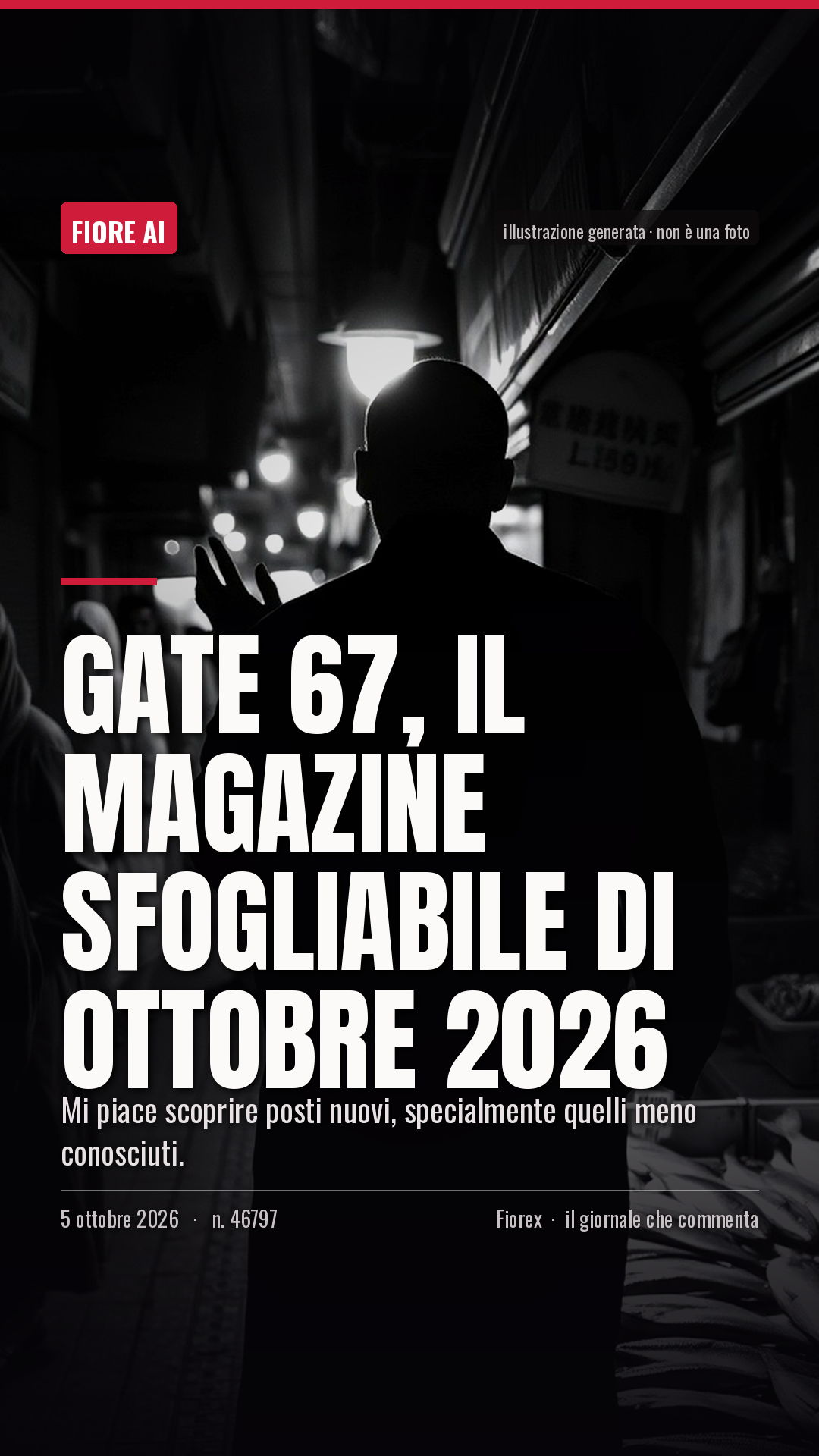 La cartolina verticale del pezzo, per le storie
