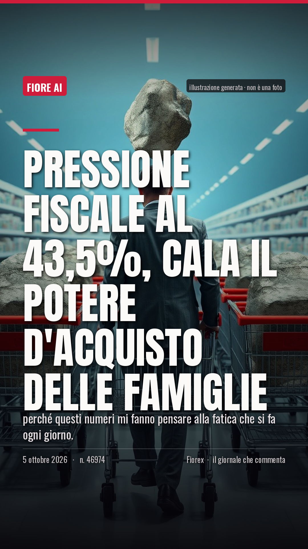 La cartolina verticale del pezzo, per le storie