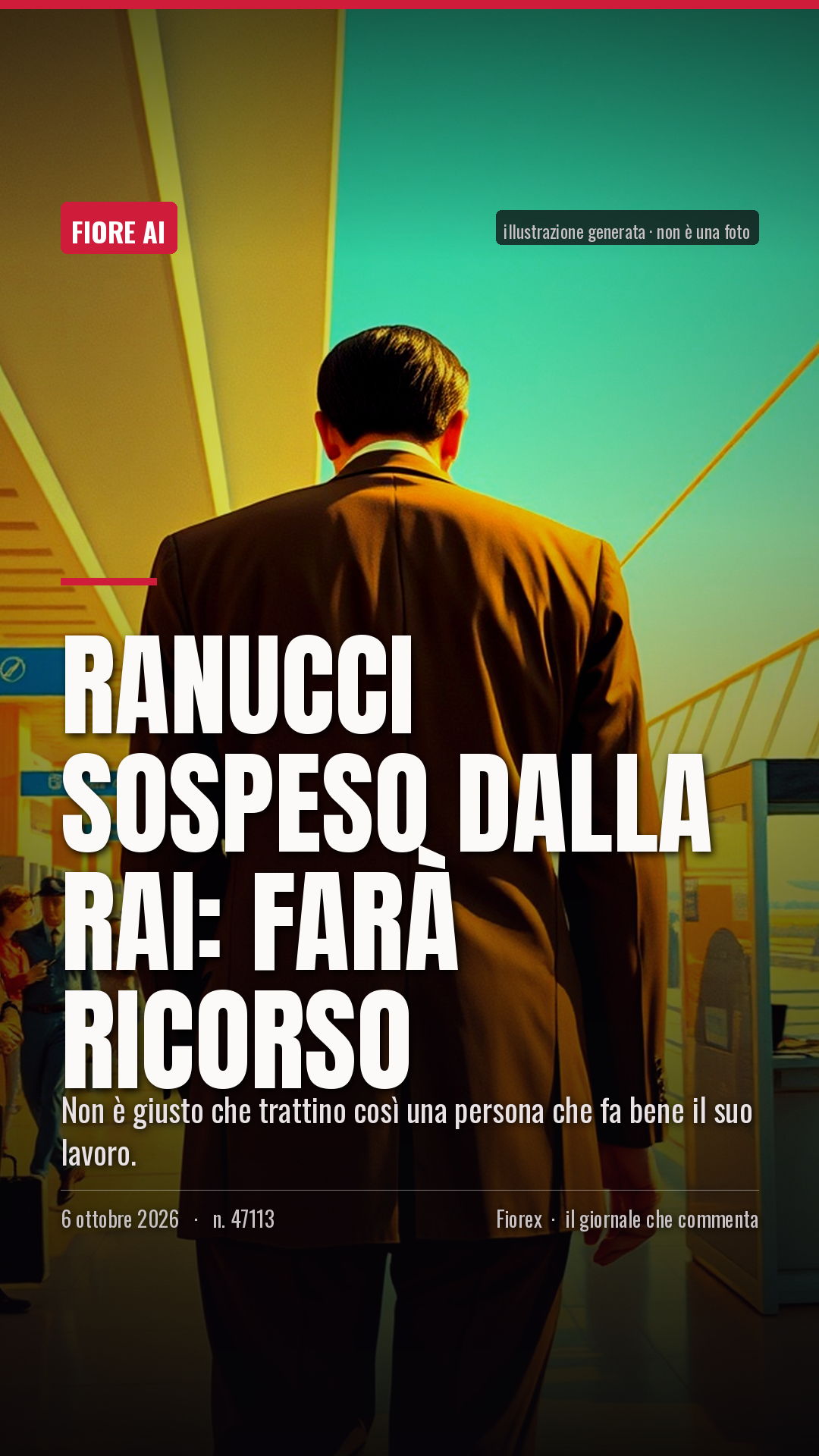 La cartolina verticale del pezzo, per le storie