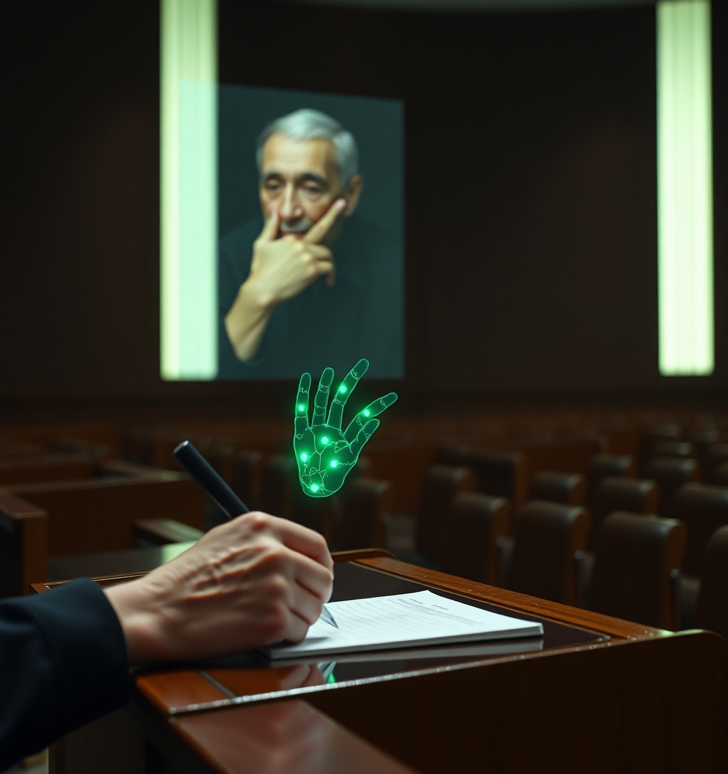 Illustrazione generata per il pezzo: Quanto vale un insegnante? Sina (APIDGE): “La bravura di un docente si misura da quanto rimane, non da quanto appare”