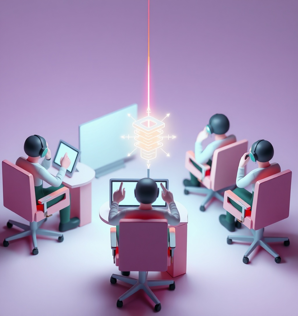 Illustrazione generata per il pezzo: L'India blocca frodi informatiche per oltre 5.000 crore grazie alla piattaforma Sanchar Saathi