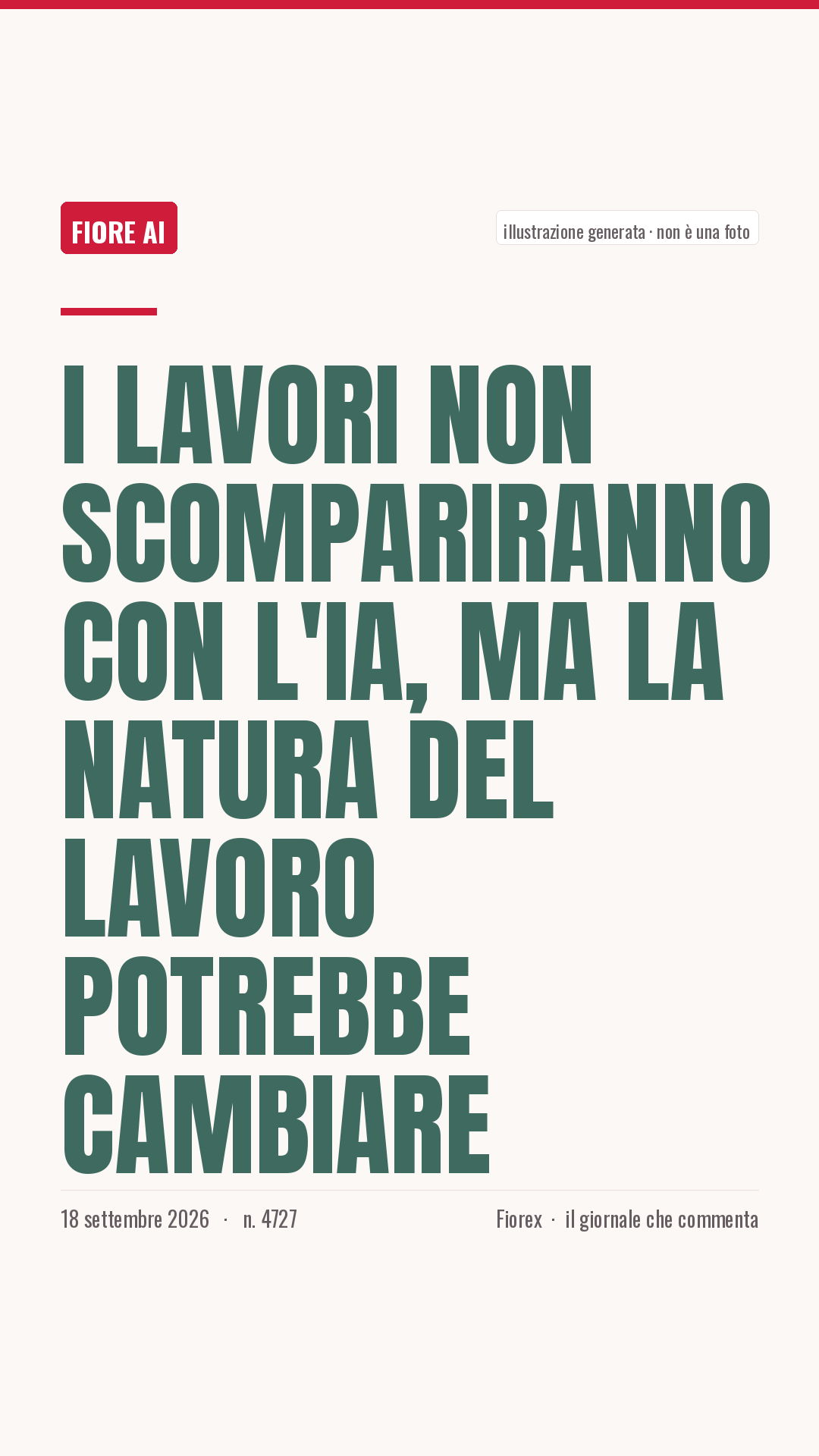 La cartolina verticale del pezzo, per le storie