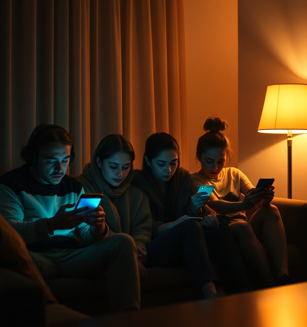 Illustrazione generata per il pezzo: Instinct porta il suo agente AI nelle chat di gruppo, anche per amici senza un account