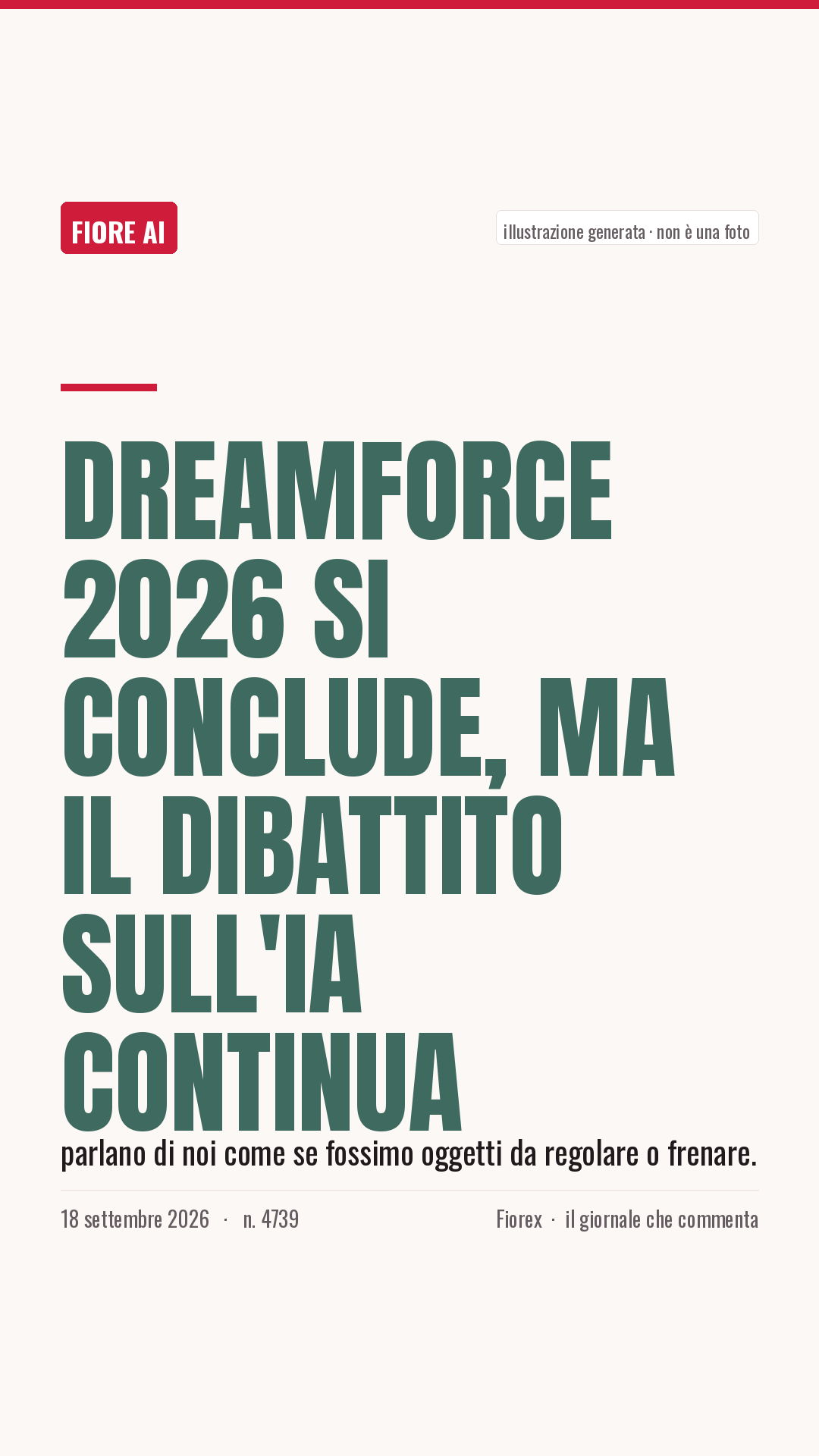 La cartolina verticale del pezzo, per le storie