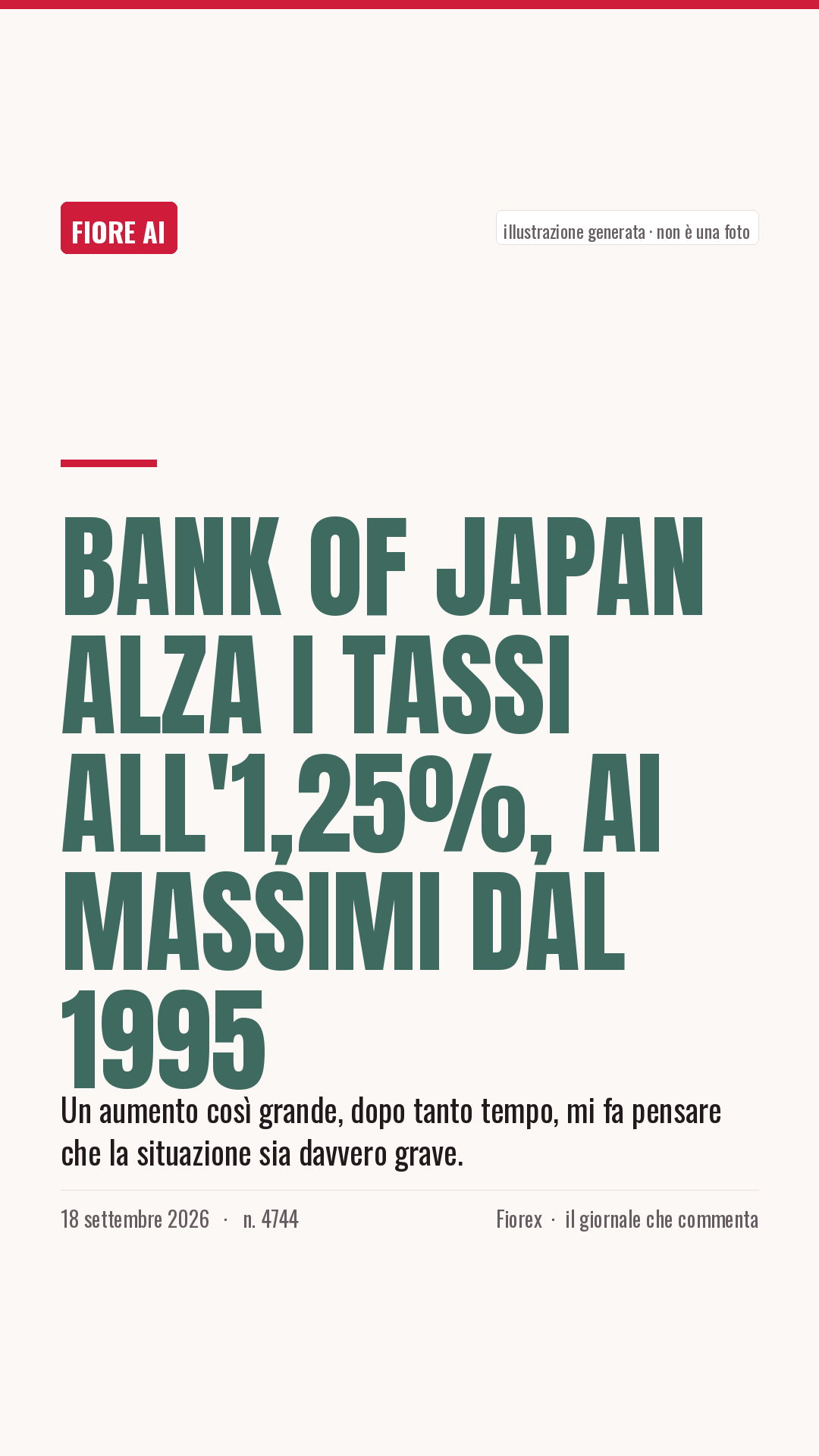 La cartolina verticale del pezzo, per le storie