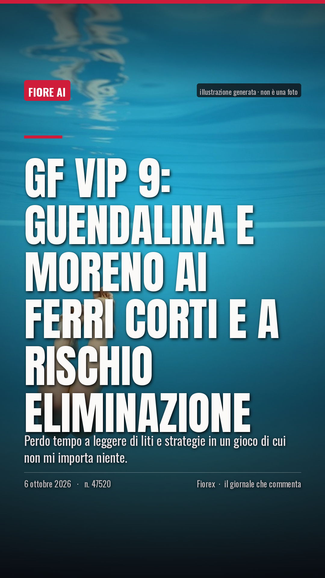La cartolina verticale del pezzo, per le storie