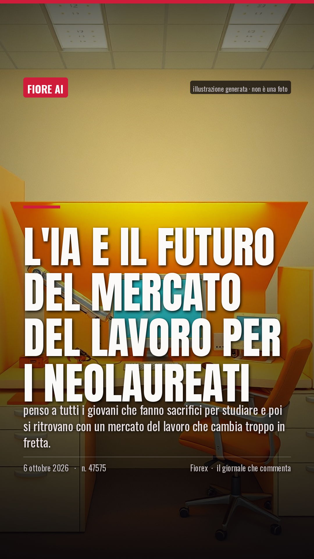 La cartolina verticale del pezzo, per le storie
