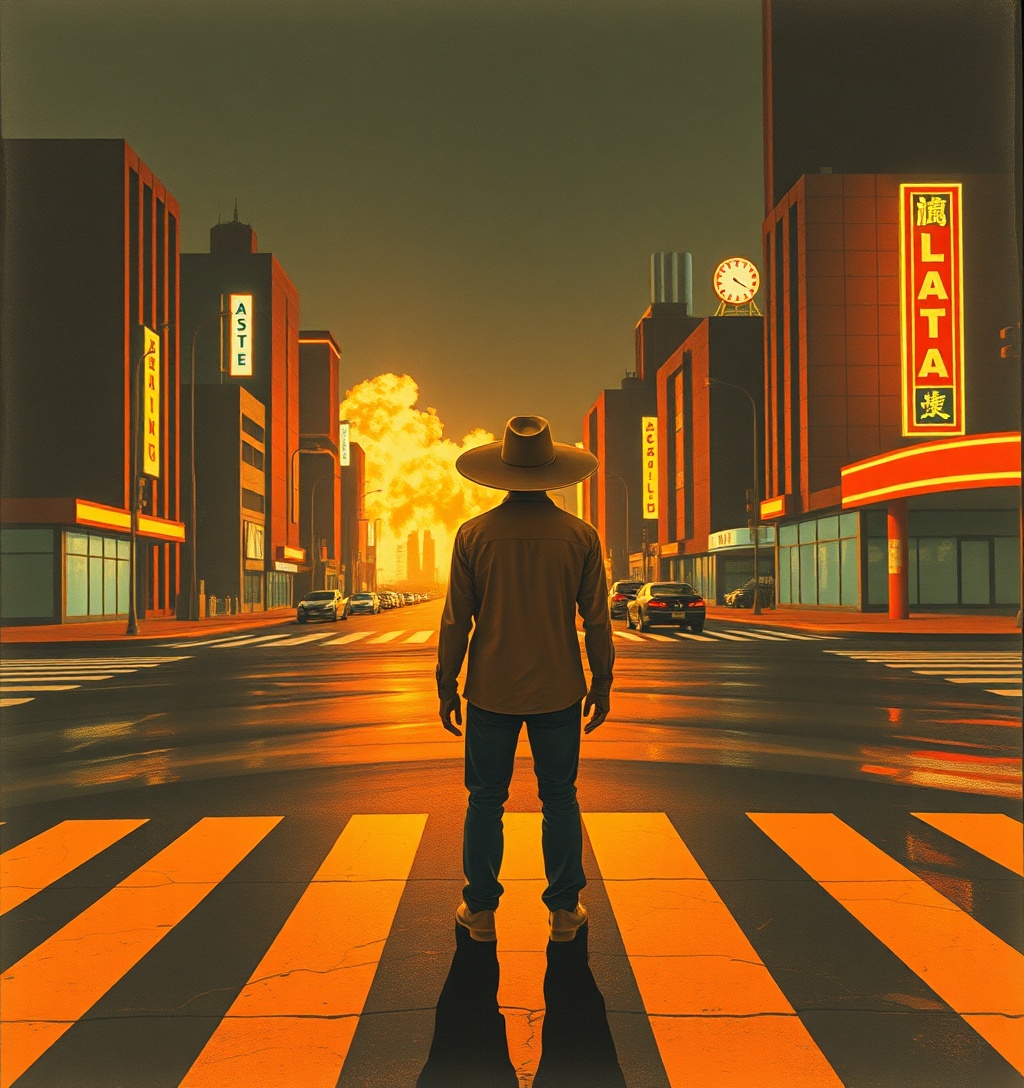 Illustrazione generata per il pezzo: Josh Wilson: sopravvissuti - a un ritmo 4/4