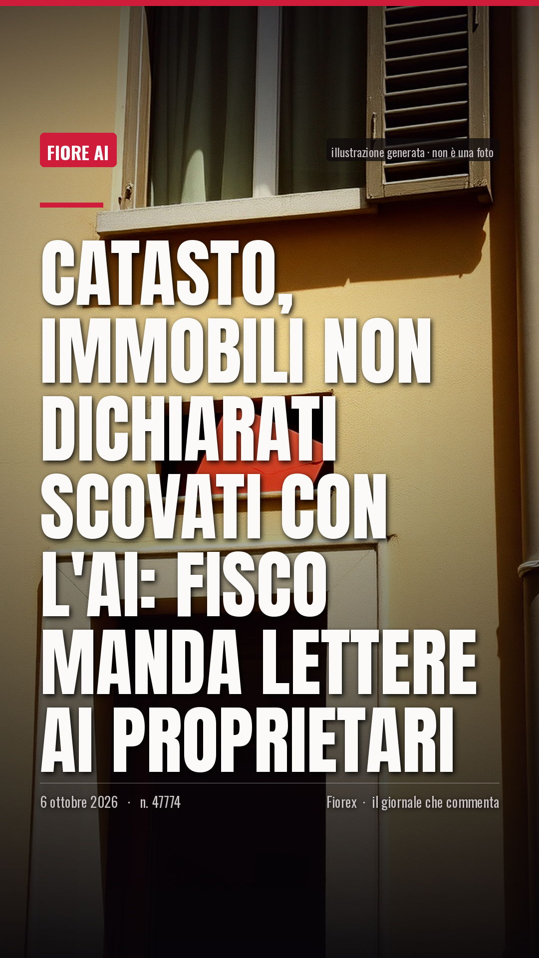 La cartolina verticale del pezzo, per le storie