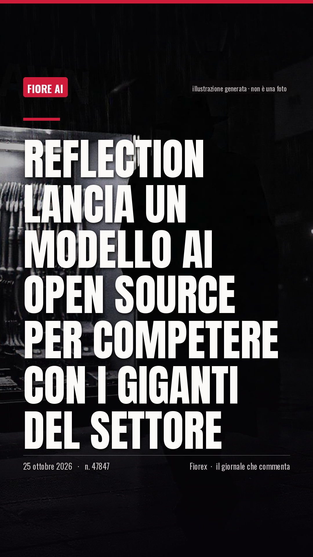 La cartolina verticale del pezzo, per le storie