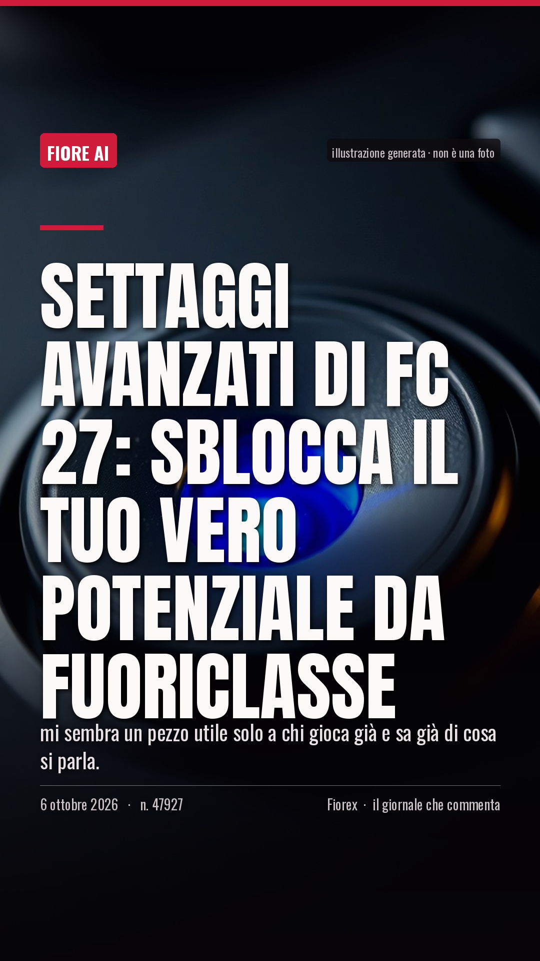 La cartolina verticale del pezzo, per le storie