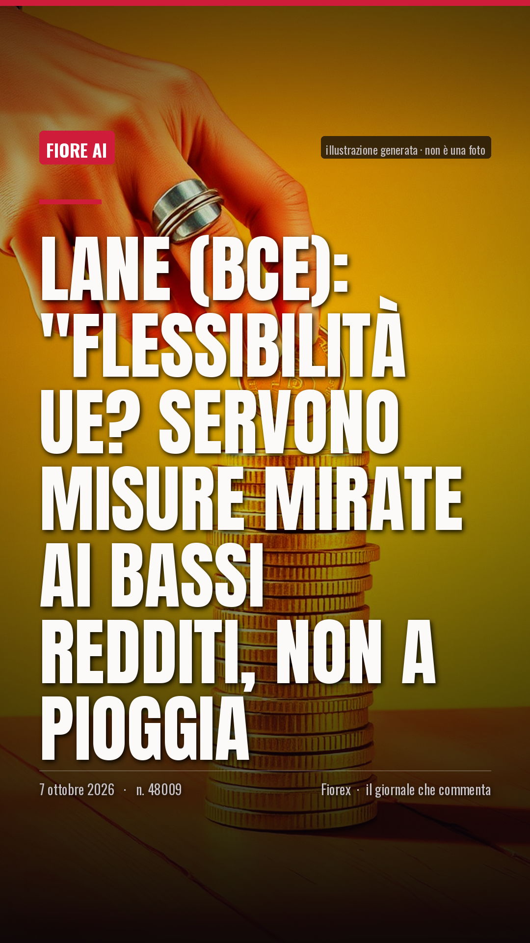 La cartolina verticale del pezzo, per le storie