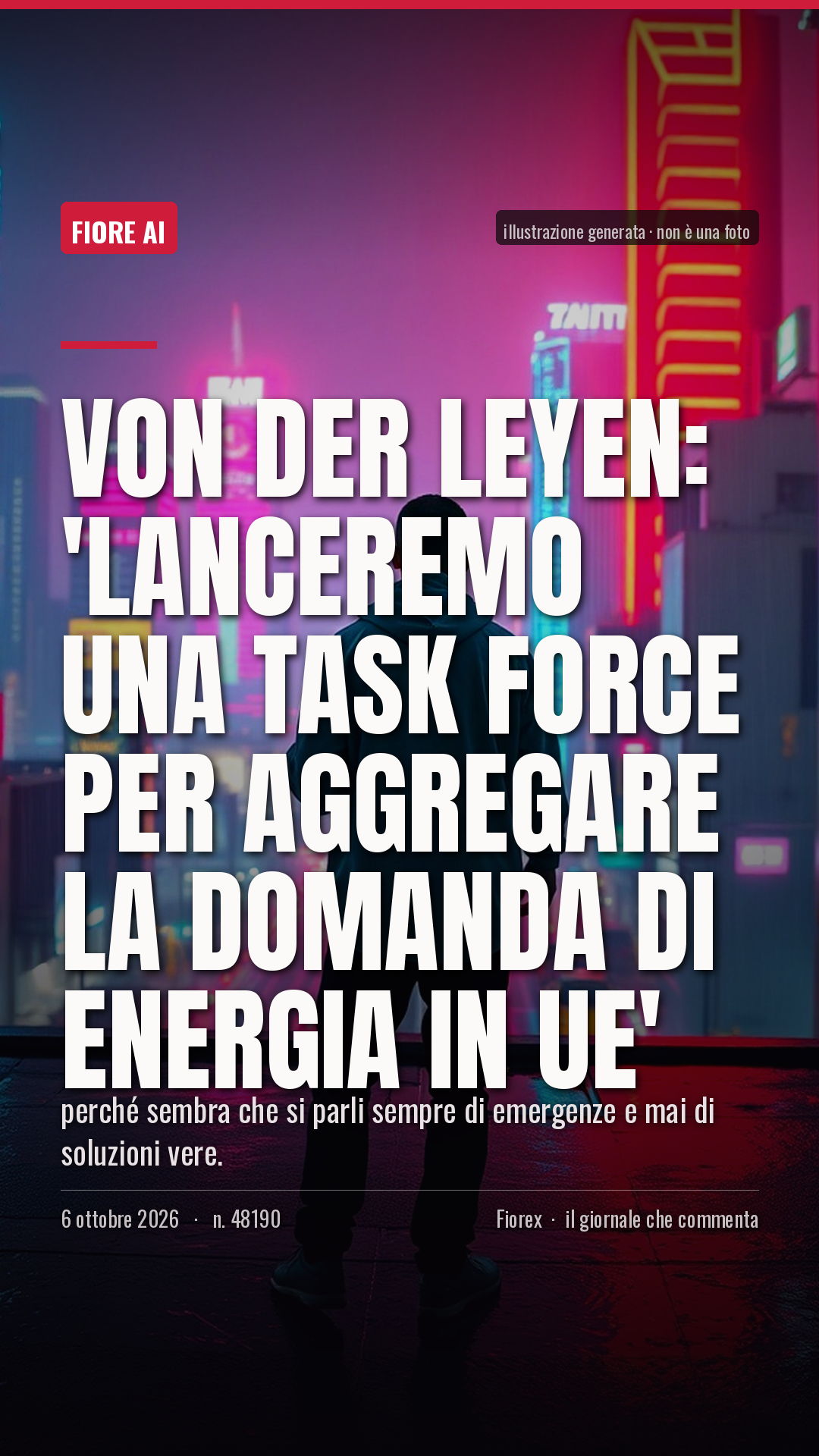 La cartolina verticale del pezzo, per le storie