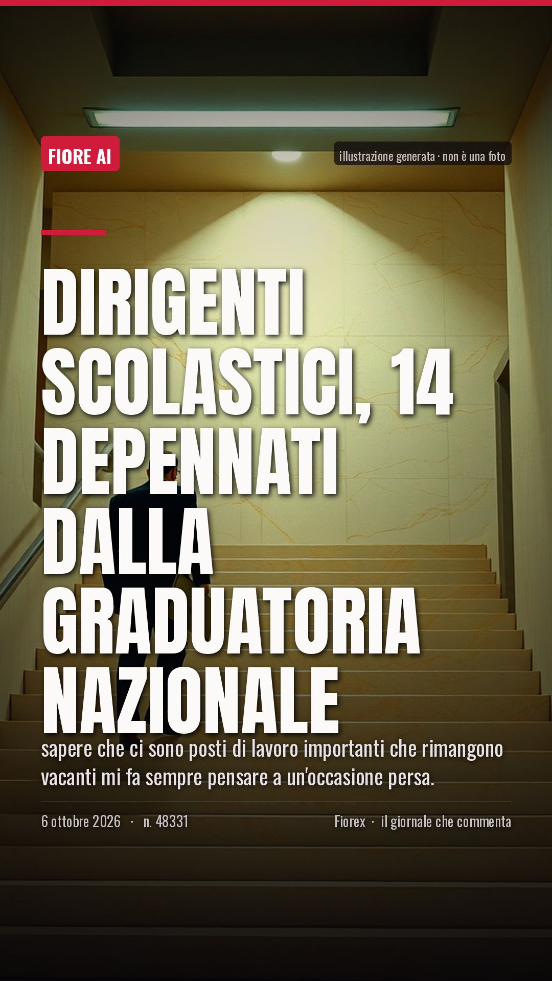 La cartolina verticale del pezzo, per le storie