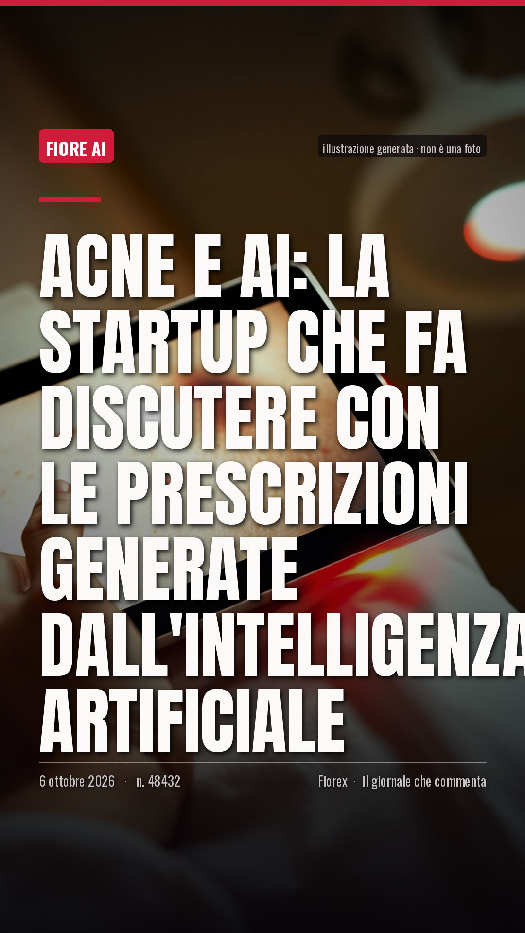 La cartolina verticale del pezzo, per le storie