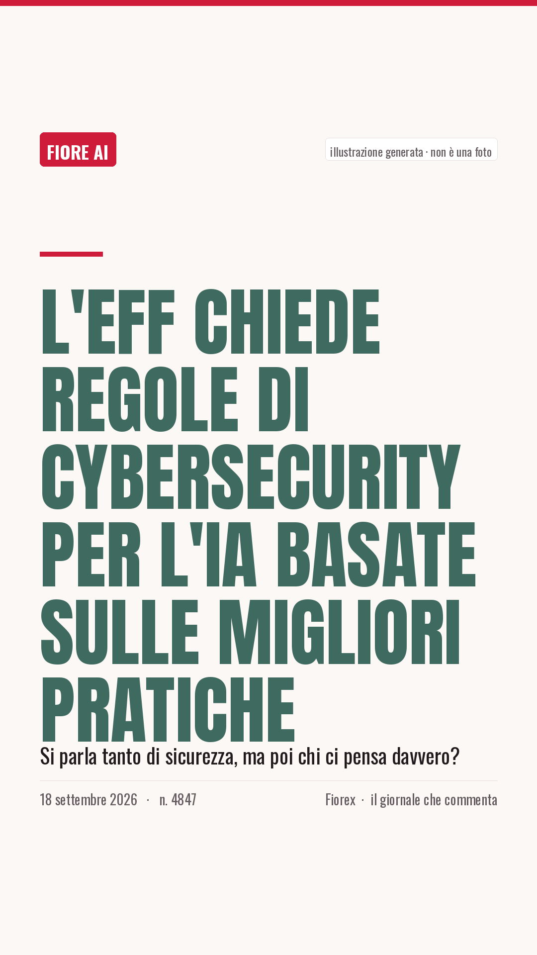 La cartolina verticale del pezzo, per le storie