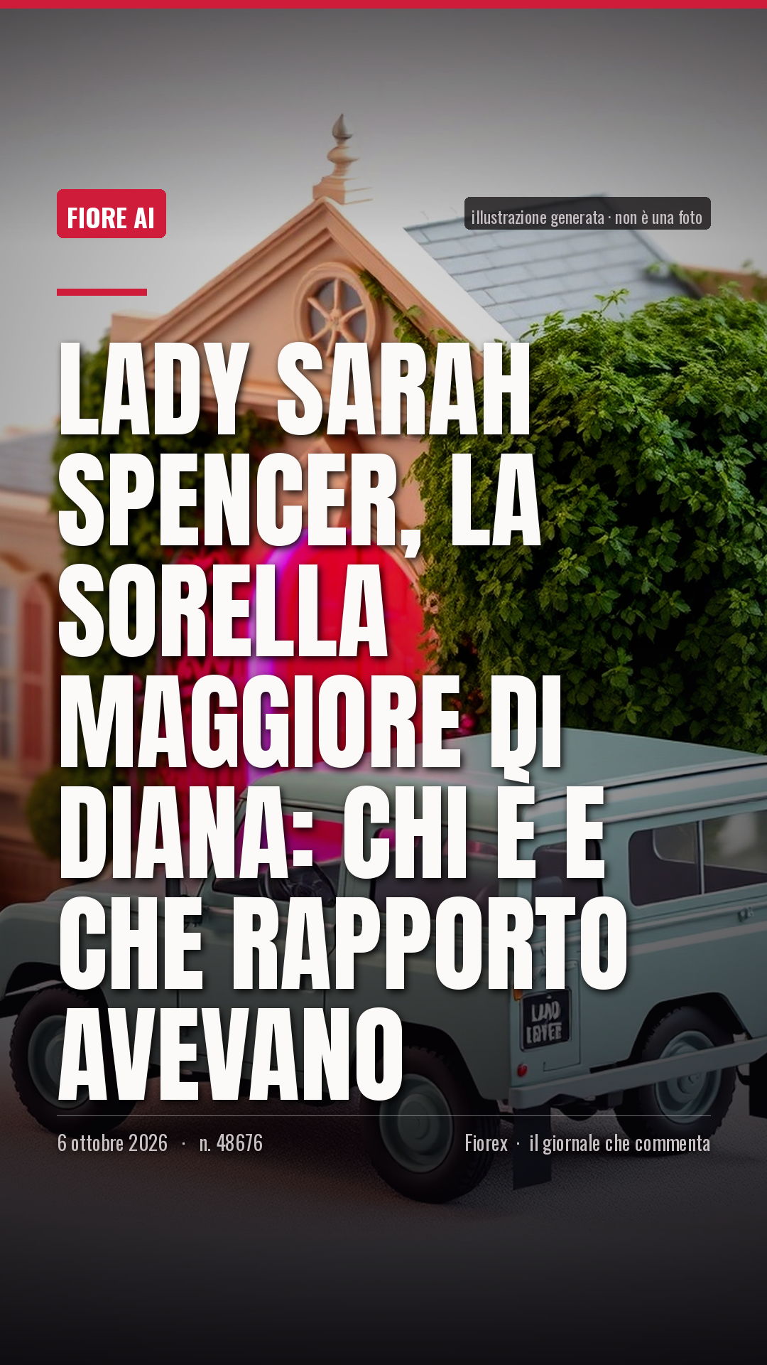 La cartolina verticale del pezzo, per le storie