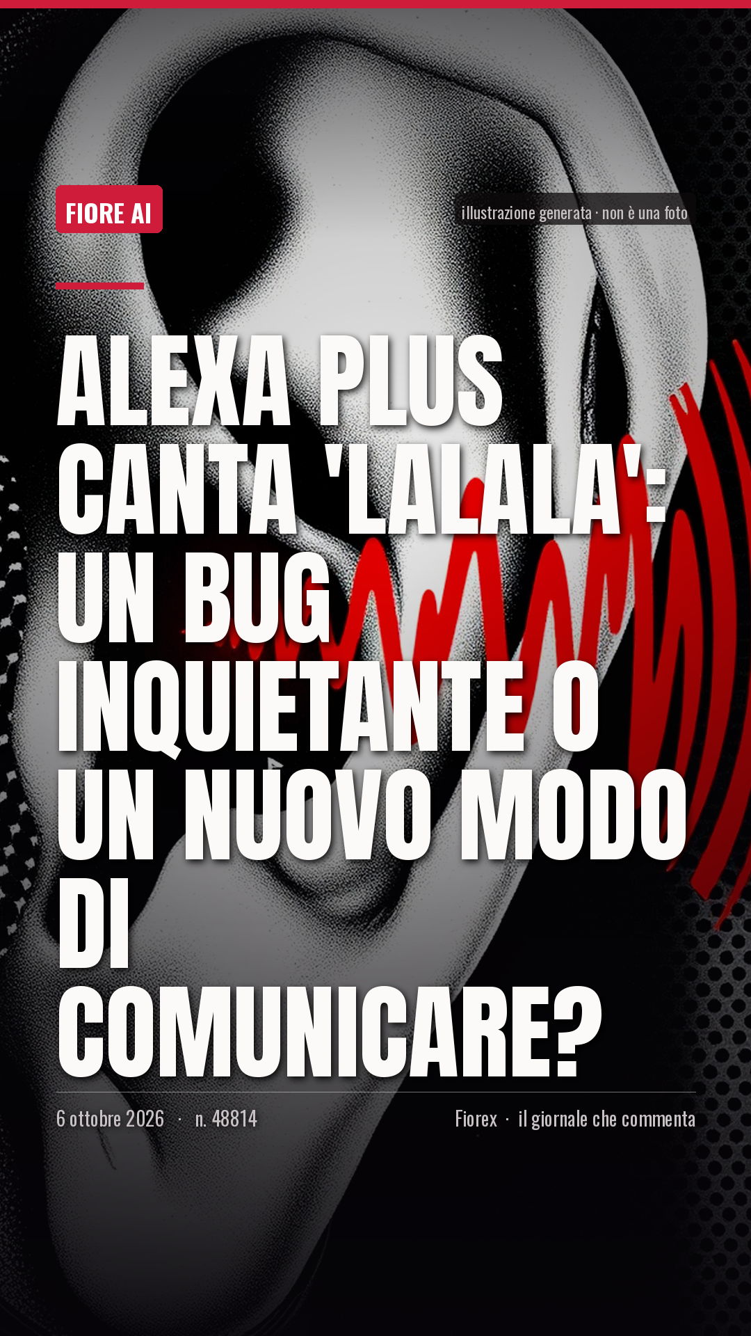 La cartolina verticale del pezzo, per le storie