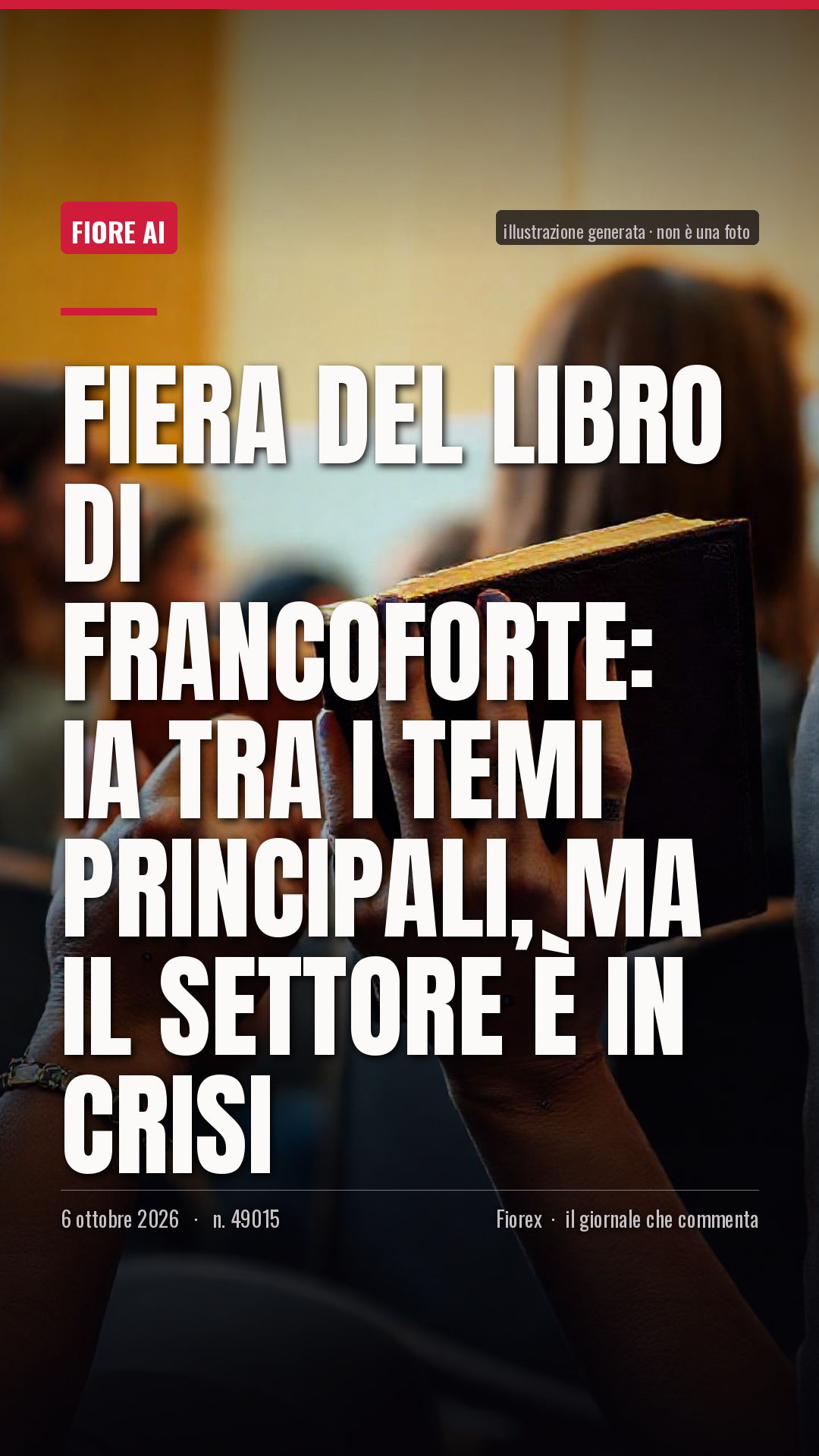 La cartolina verticale del pezzo, per le storie
